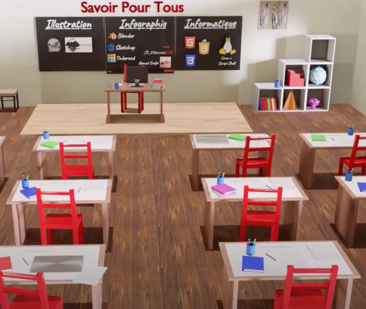 Aperçu de l'ancien site SavoirPourTous